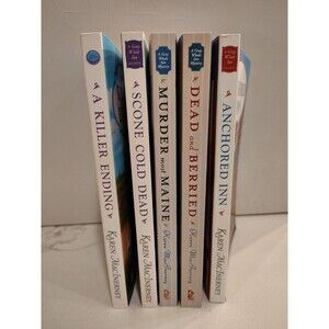 Lot Of 5 Karen MacInerney  Paperback Gray Whale Inn And The Snug Harbour Books
